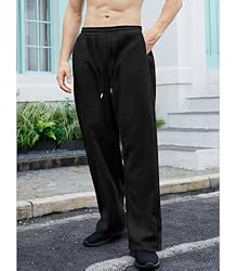 INVACHI Men's Baggy Sweatpants Oversized Flared