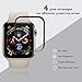 Apple Watch Series 4 42mm Screen Protector, AVIDET High Response Ultra Clear Screen Protector Skin for Apple Watch Series 4 42mm (HD Clear)(3-Pack)