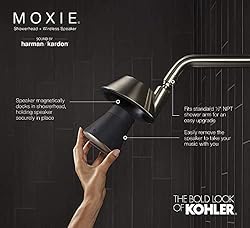 KOHLER Moxie Bluetooth Showerhead, Shower