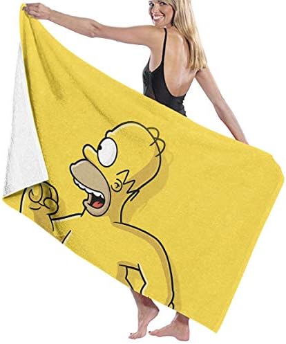 GLANZAAAAA HOM-er Sim-p-Son Bath Beach Soft Towels 31 x 51 in