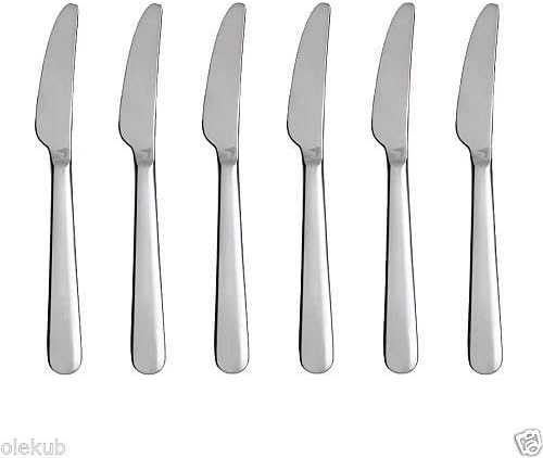 Ikea Dragon Desserst Knife 6-Piece Flatware Set Stainless Steel
