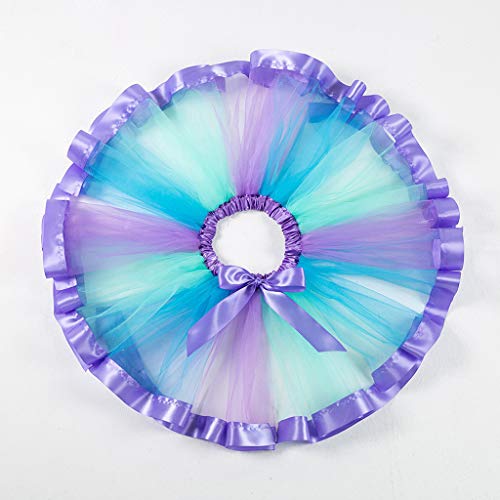 image for MIS1950s Kids Girls Tutu Party Dance Ballet Toddler Baby Costume Tulle