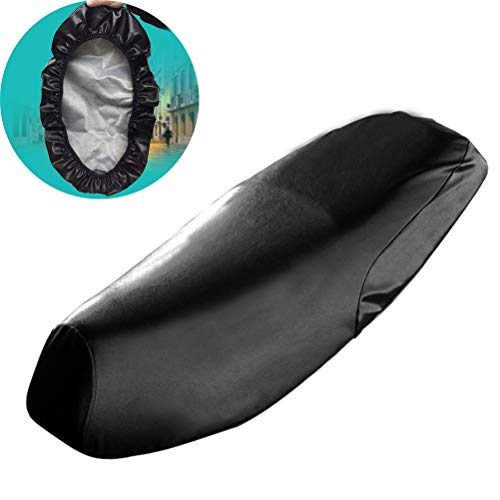 image for LIOOBO Waterproof Cycling Motorcycle Seat Cover Electric Leather Saddl