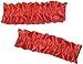 Rubie's Roaring 20's - Wild West - Victorian Garters Armbands - Red Satin