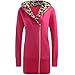 DJT Womens Long Sleeve Hooded Zip-up Sweatshirt