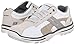 Skechers USA Men's Elected Gavino Fashion Sneaker,White,11 M US