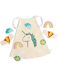 Seedling Littles Magical Hero Dress Up Cape Costume Kit for Toddlers Ages 2-4