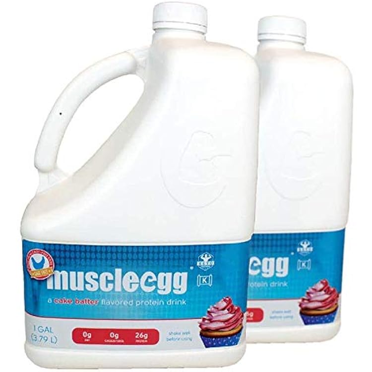 2 Gallons Cake Batter MuscleEgg Liquid Egg ... - Amazon.com