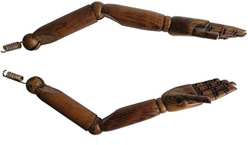 KukinVintage Style Mannequin Wooden arms, Children's Mannequin Display arms (20.3 in)