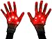 Neon Nightlife Light Up Gloves for Kids, LED, Red