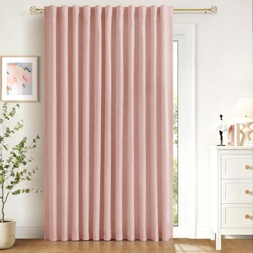 Total Blackout Sliding Door Curtains