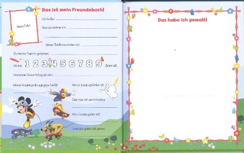 Disney Micky Maus Wunderhaus Meine Kindergartenfreunde 9783833223402 Amazon Com Books