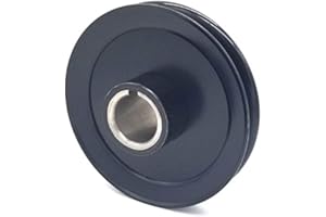 Phoenix Mfg. 5 Inch Dia 1 1/8 Inch Bore Steel V-Groove Drive Pulley Replacement for Hustler 779876