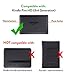 Amazon Kindle Fire HD Standing Polyurethane Origami Case (only fit 3rd generation), Mineral Black