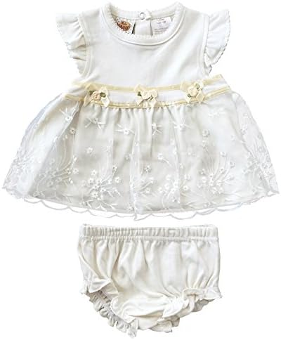 Baby Girl Romantic 2-PC Dress Set (6-9M)