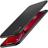 RANVOO iPhone XR Case, Ultra Thin Slim Fit Hard Plastic Basic Phone Cover Matte Finish Anti-Scratch Anti-Fingerprint Case for Apple iPhone XR 6.1 inch (2018), Black