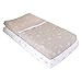 Ely's & Co. Changing Pad Cover - Cradle Sheet Set 2 Pack 100% Jersey Cotton for Baby Girl and Baby Boy by Ely's & Co. - Neutral Tan Drawn Star