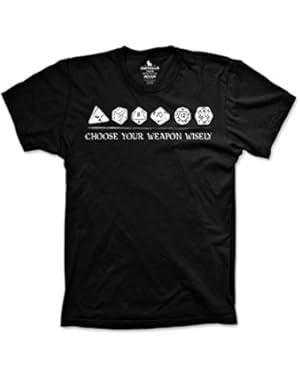 Choose Your Weapon Dice Shirt Funny Tshirts Dungeons and Dragons Shirt