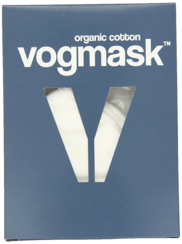 Vogmask Organic Cotton Filtering Dust Mask: White - Thumbnail 2