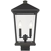 Z-Lite 568PHBS-ORB 2 Light Outdoor Post Mount Fixture, Oil Rubbed Bronze