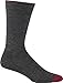 Darn Tough Men's Solid Basic Crew Light Charcoal - Large (10-12)