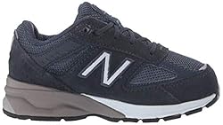 New Balance 990 V5 Lace-Up Sneaker, Navy/Navy, 4.5