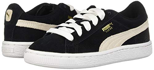 puma suede black junior