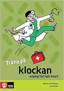 Träna pa matte Klockan analog hel,halv,kvart (5pack