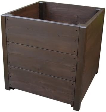 Amazon チョコ 超大型 スクエア 植木鉢 750 収納 キャビネット