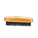 The Beardman Beard & Hair Brush, Bamboo Beachwood with Soft Boar Bristles with Muslin Style Cotton Gift Bag, Best Gift For Your Man (Soft)