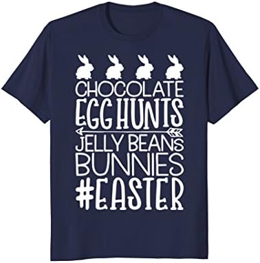 Easter Chocolate Egg Hunts Jelly Beans Bunnies Funny Boys T-Shirt