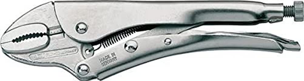 HAZET 757-7 178 mm Grip Pliers - Nickel-Plated