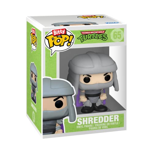 Funko Bitty Pop Teenage Mutant Ninja Turtles (TMNT) - Donatello 4PK - Leonardo, Michelangelo, April O’Neil and A Surprise Mystery Mini Figure - 0.9 Inch (2.2 Cm) Collectable - Gift Idea