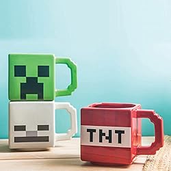 Zak Designs Minecraft Mug Unique 3D Sculpted