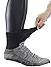 Yomandamor Men's 4 Pairs Bamboo Non-Slip Ankle Diabetic Socks with Seamless Toe and Cushion Sole