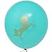 36 Unicorn Balloons Decorations 36 Pack 12” Light Pink White Purple and Turquoise Colors With Printed Gold Unicorns for Girls Women Kids Baby Shower Birthday Party Favor Supplies by Gift Boutique