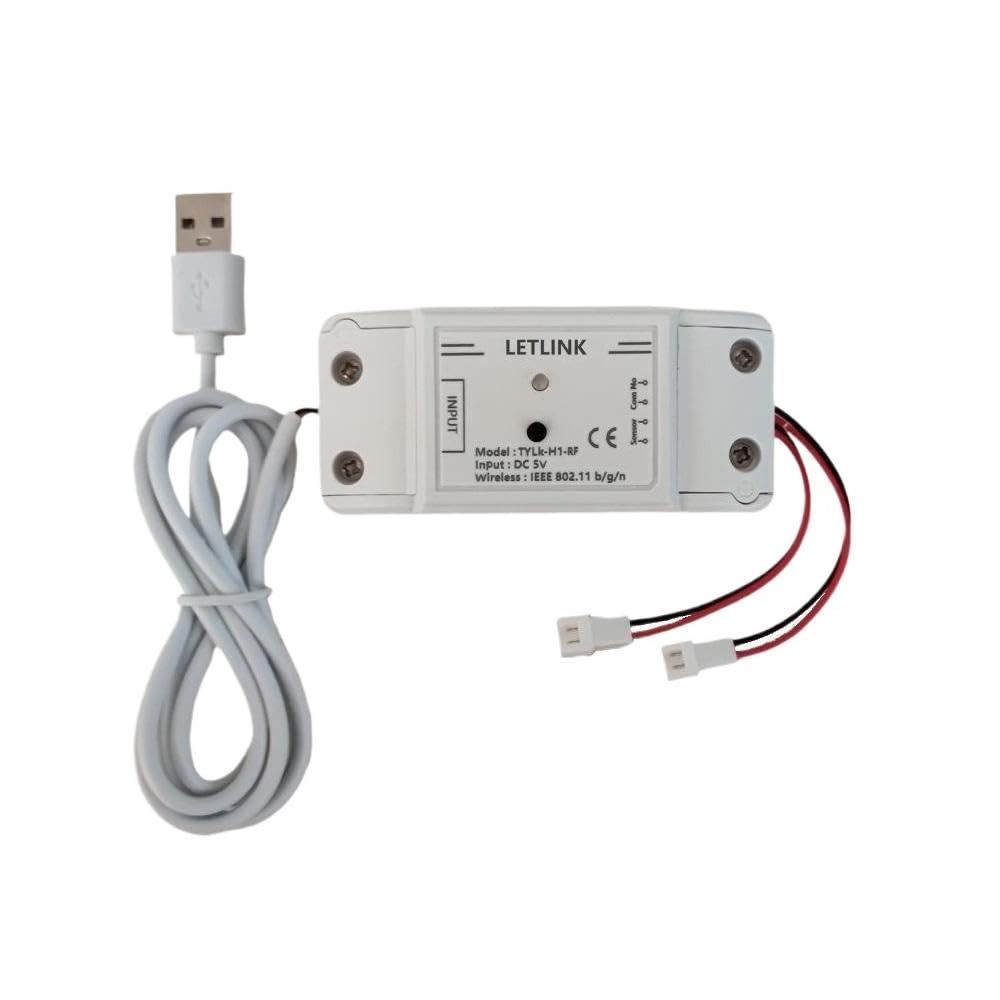Photo 1 of Zigbee USB 5V Garage Door Opener Controller,Garage Open Close Monitor,Wireless APP Remote Control Magnetic Door Sensor,Work with Smart Life/Tuya App,Compatible with Alexa Echo Google Home?(Zigbee 5V)
