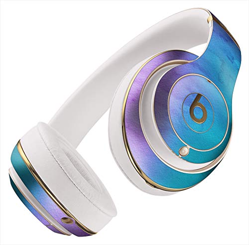 Mixed Pink Blue 3 Absorbed Watercolor Texture Design Skinz Full-Body Premium Authentic Skin Kit for The Beats by Dre Studio 2 or 3 Remastered Wireless Headphones Ultra-Thin Protective Decal Wrap