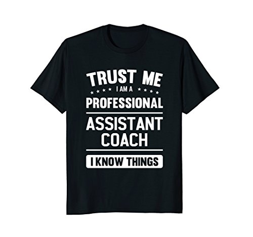 Assistant Coach T Shirt Gift Idea Professional Coaches