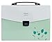 Shuter Accordion Expanding File Folder, 13-Pockets, A4 Size, Handle and Tabs, Buckle Closure (Green)