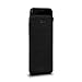 UltraSlim Leather Sleeve Case for Apple iPhone Xs Max (6.5 inch) - Wireless Charging Compatible - Black