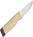 Marttiini Knives 542013 Stainless Steel Explorer Fixed Blade Knife with Curly Birch Handle