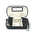 Vlando Jewelry Book Organizer - Leather Travel Jewelry Case Tassels, Black