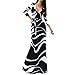 SUNNOW Womens Sexy Ladies Deep V Neck Party Dress Maxi Long Evening Dress (Asian L=US(8), Black)