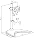 VIVO Single LCD Monitor Desk Stand Adjustable Tilt Free-Standing Mount fits 1 Screen up to 32 inches (STAND-V001P)