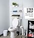 LDR INDUSTRIES White 163 3000WT 3PC Bath Organizer KIT