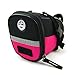 Weather Resistant Bicycle Seat Bag Saddle Bag Exciting Colors for Your Road Bike or Fixed Gear (Pink)
