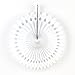 White Party Decoration Kit Hanging Tissue Pom Poms Flowers White Paper Fans Lanterns Honeycomb Balls for Wedding Engagement Birthday Baby Bridal Shower Party Decoration Easy Joy
