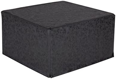 Nova Furniture Group CB001-14 Faux Leather Ottoman Magical Sleeper, Black
