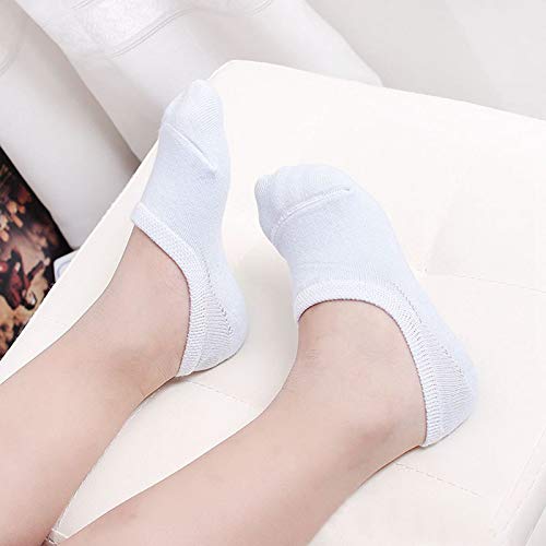 CHUNG Little Girls Thin Half-Mesh Low Cut Cotton Socks Summer No Show Liner, Girl-10wt,2-4Y - Thumbnail 4
